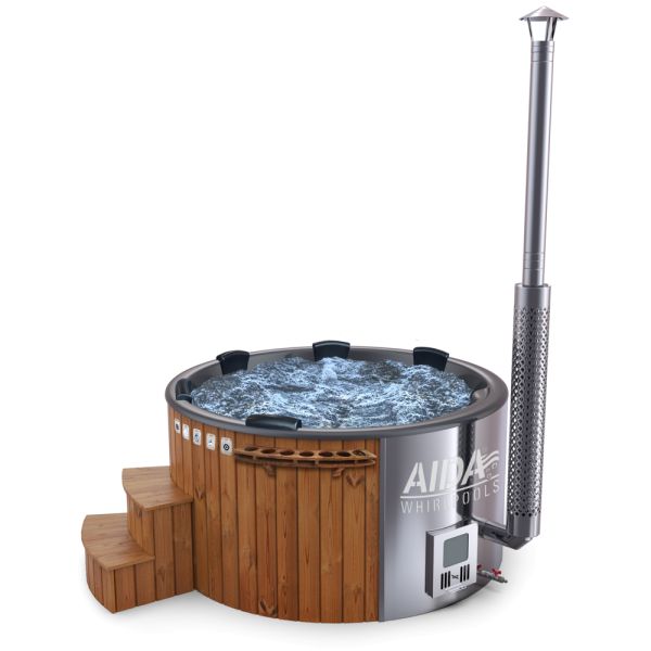 Hot Tub Noric Edition "All in" Badefass mit Whirlpool-Funktion
