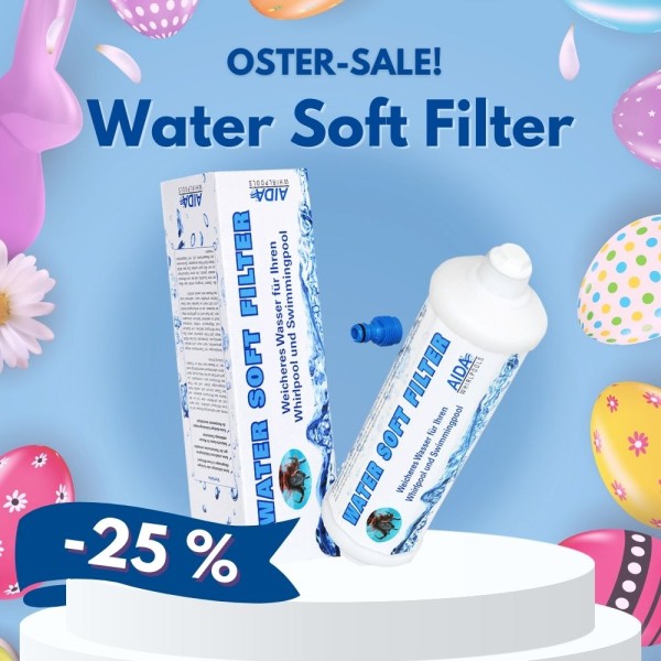 25 % sparen: Water Soft Filter - Wasserfilter für kalkhaltiges Wasser